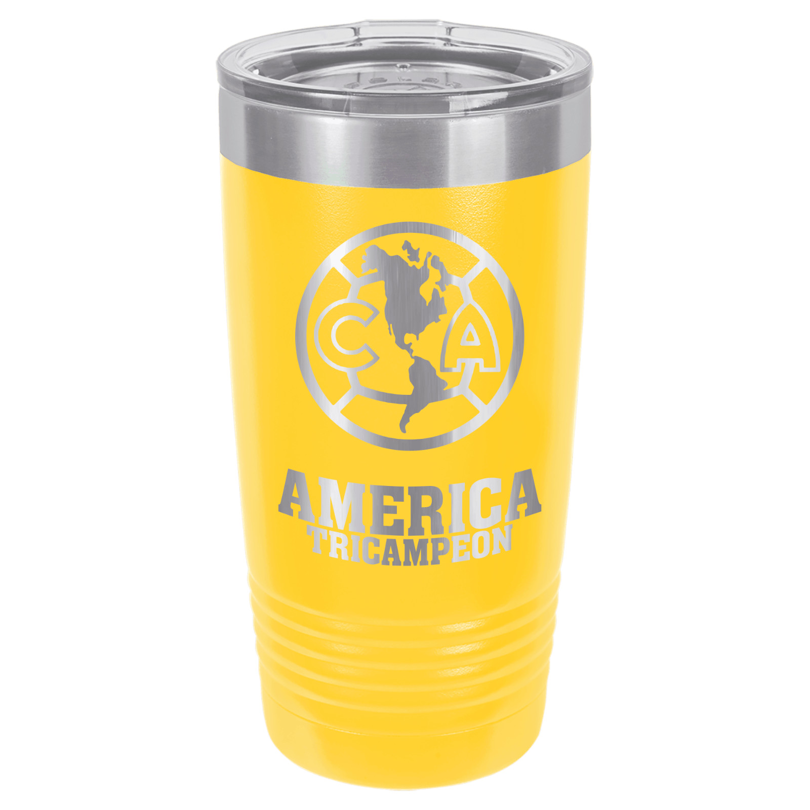 Vaso Termico Metalico de 20oz conmemorativo al Tricampeon America