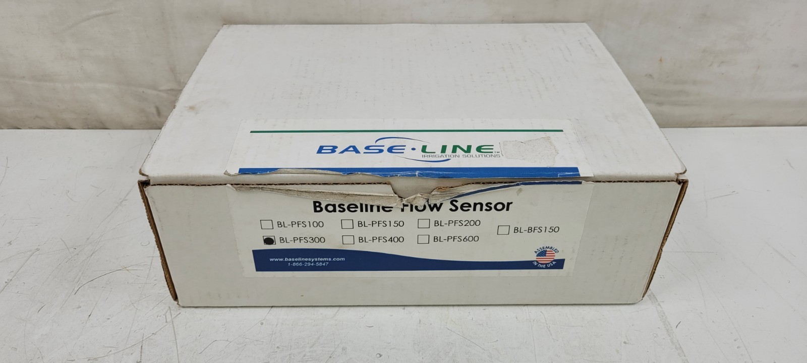 Baseline PFS Series Saddle Style Flow Sensor PVC w/ Decoder | BL-PFS300