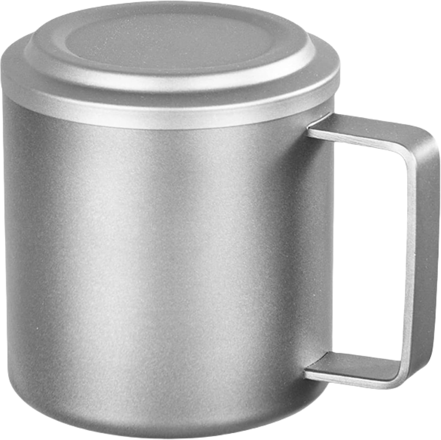 Lusonbin Pure Titanium Cup, Mug, Coffee Cup, Made from Pure Titanium