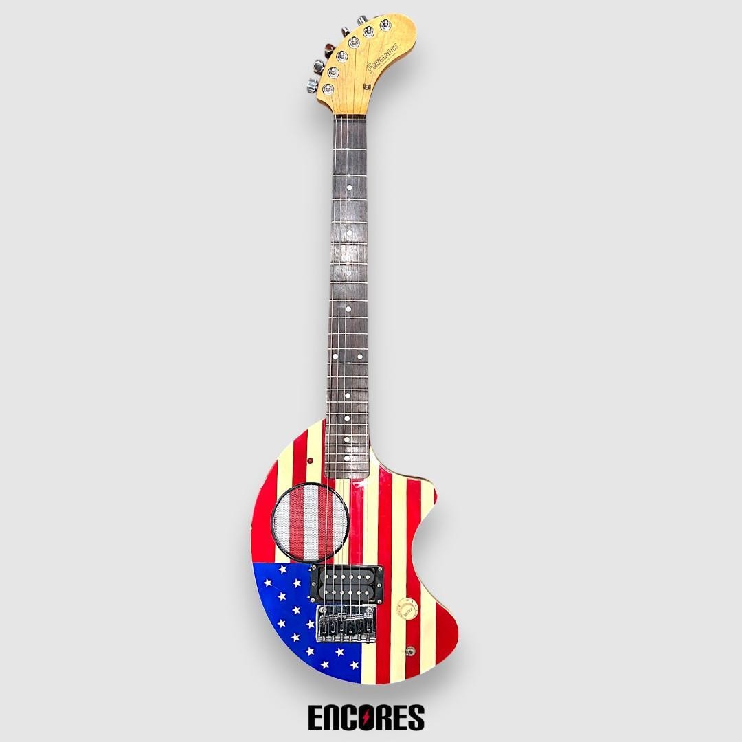 FERNANDES ZO-3 USA flag design