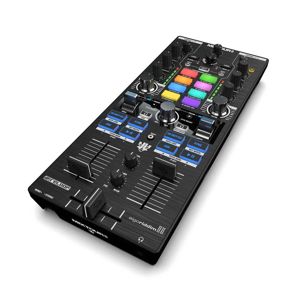 RELOOP MixTour Pro Algoriddim DJ Controller Audio Interfaces for Djay Pro AI