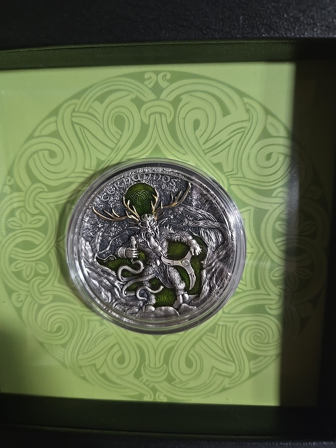 2022 Niue CERNUNNOS Horned God 2 oz. Silver High Relief Coin