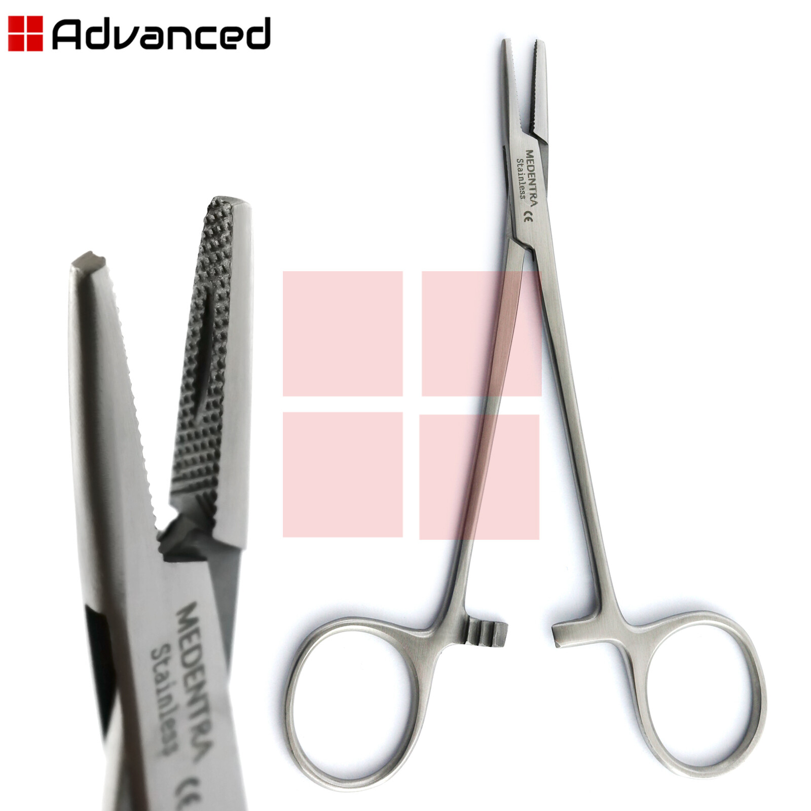 Surgical Mayo Hegar Needle Holder 14cm Hemostat Forceps Body Piercing Straight