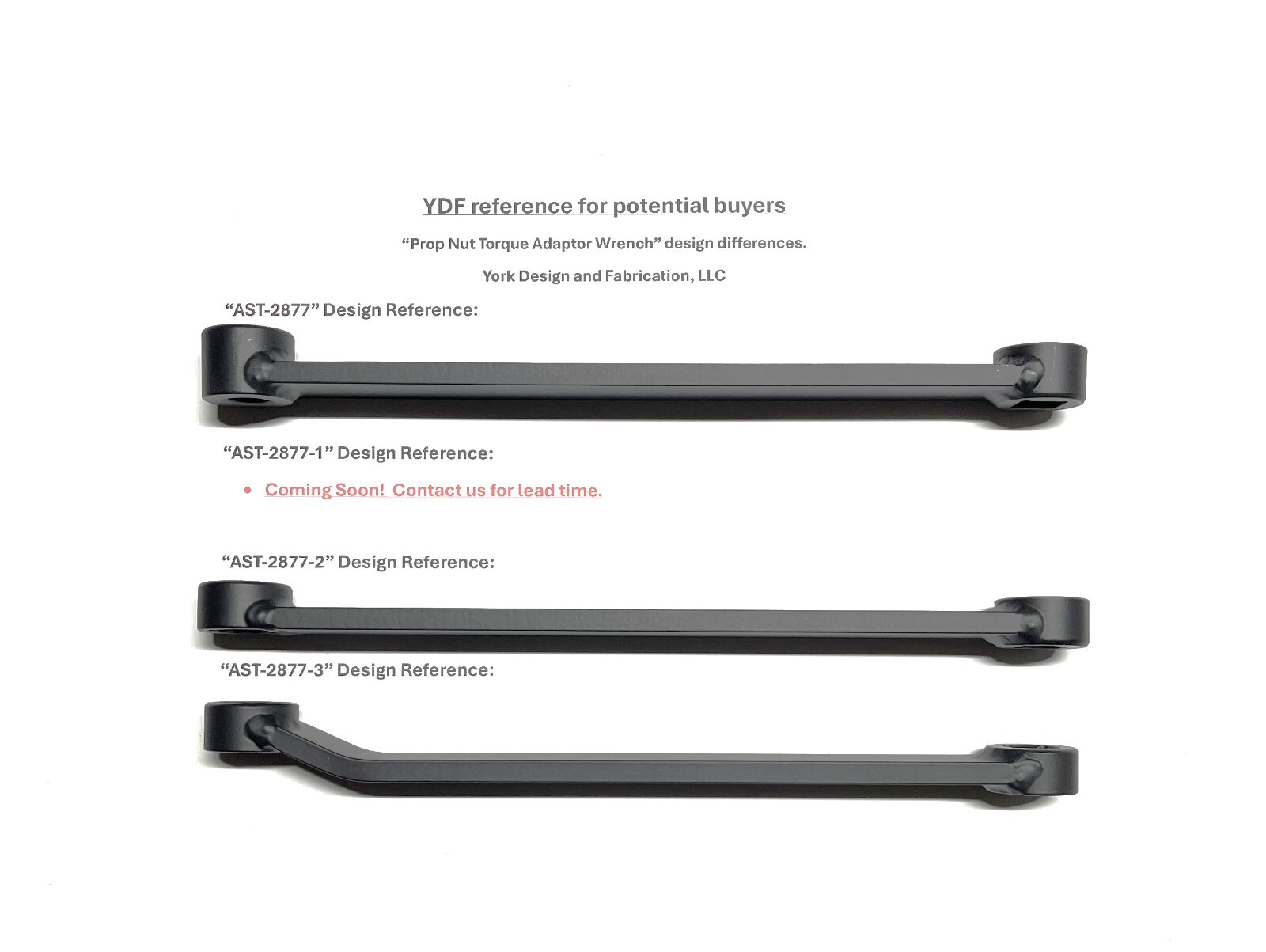 Prop Nut Torque Adaptor Wrenches w/Carry Case (Ref: AST-2877) - Bundle Package