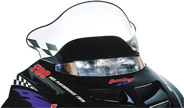 Powermadd 11230 Windshield 15in. Tint/Black Checks