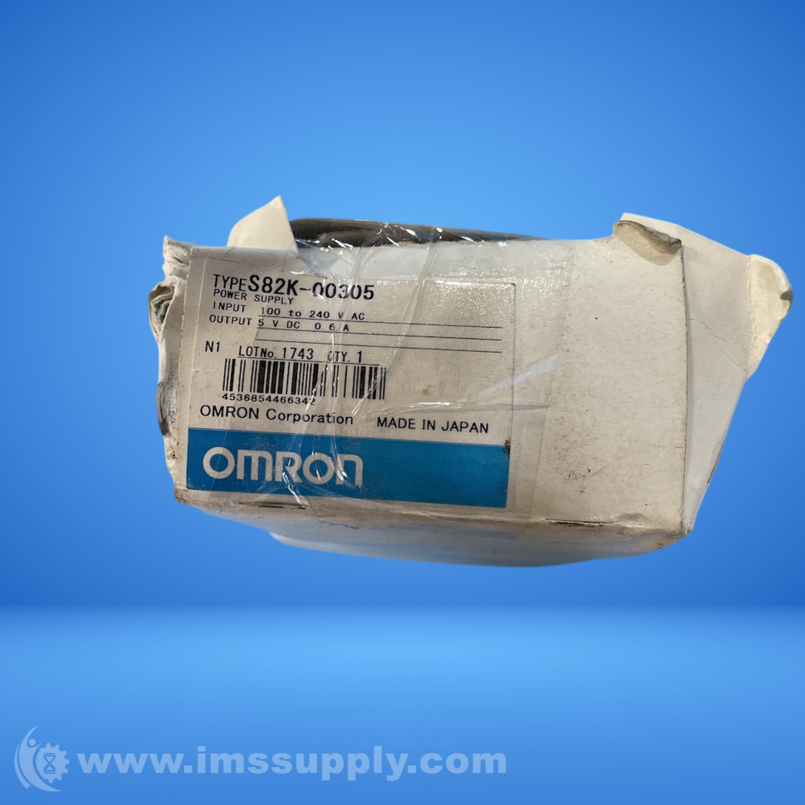 Omron S82K-00305 Power Supply FNOB