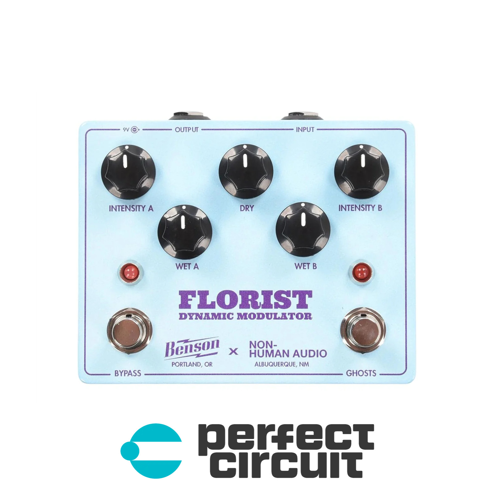 Benson Amps Florist Modulator Pedal (Grape) EFFECTS NEW PERFECT CIRCUIT