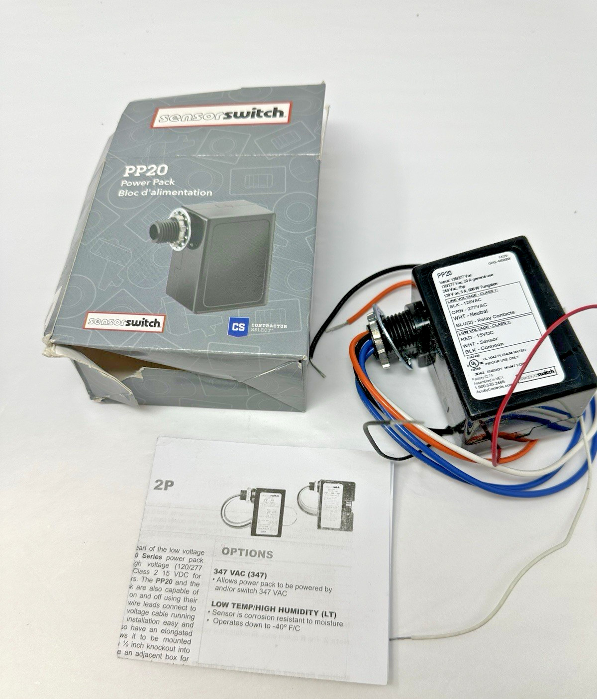 NEW Acuity Controls / Sensor Switch PP20 - Power Pack Fast Free Shipping!