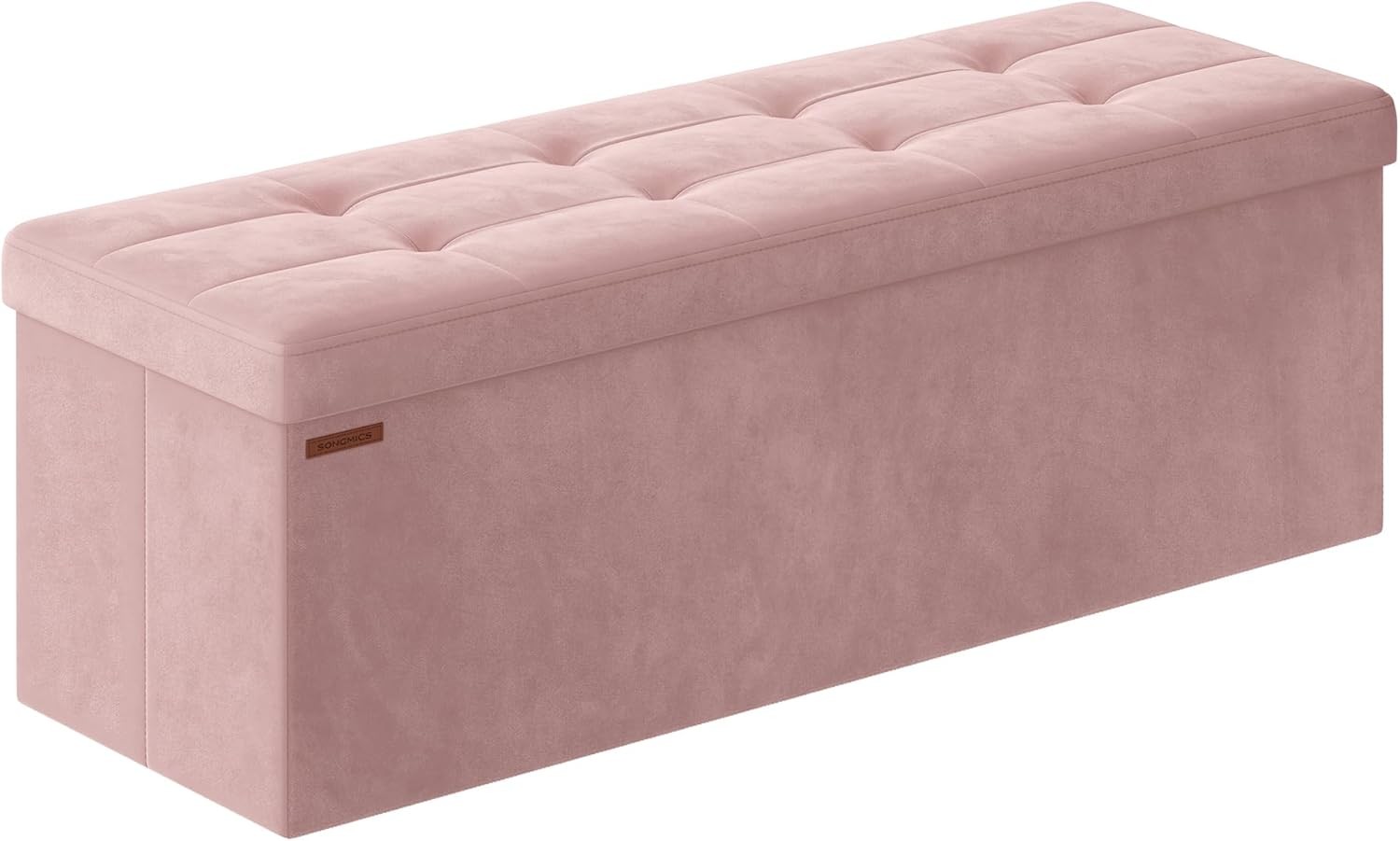 Storage Ottoman Bench Foldable Foot Rest  End of Bed Bench Storage Chest