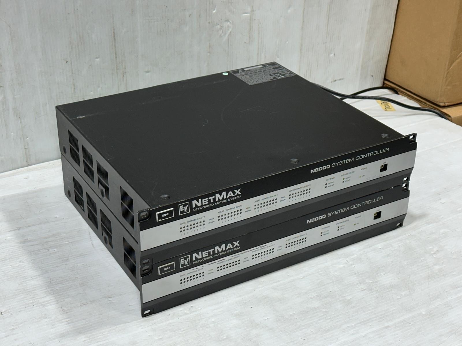Electro-Voice EV NetMax N8000 System Controller/ Matrix Mixer #187-88 (One)THS
