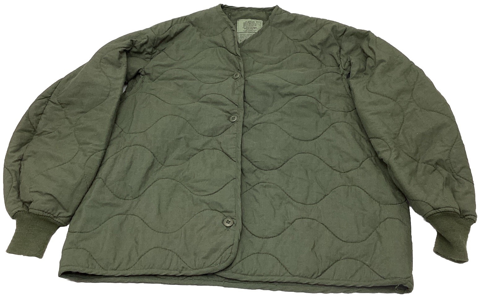 US Military Aircrew Cold Weather Liner - Woodland Camouflage Size: Medium Short