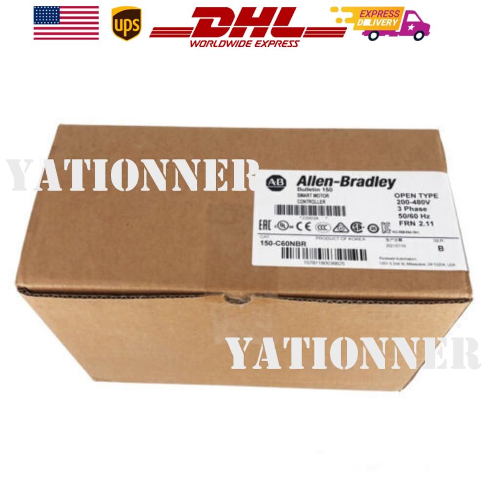 AB SMC Smart Motor Controller 150-C60NBR Sealed In Stock 150C60NBR US Free Tax