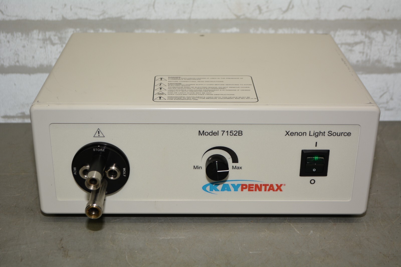 ^ Kay Pentax 7152B Xeon Light Soruce #X3543