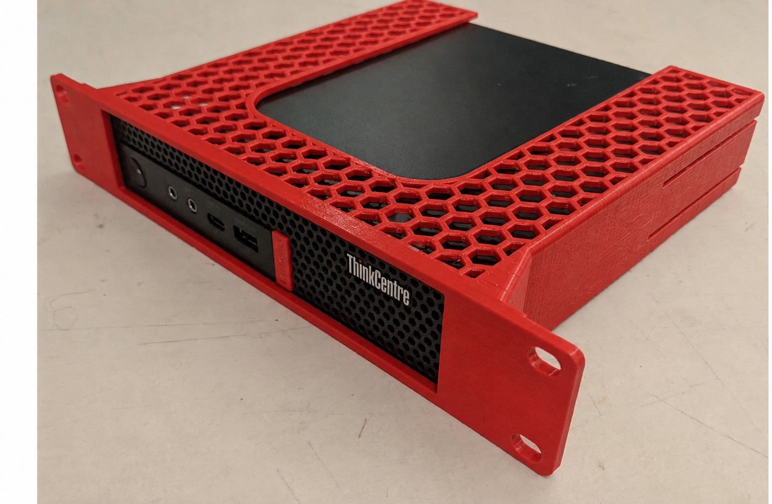 10 Inch Server Rack Mount 1U Universal Homelab Mini PC 3D Printed Made USA