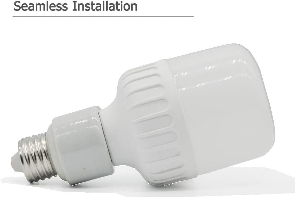 1x E26 to E26 Light Socket Porcelain Ceramic Screw Socket Lamp Holder Bulb Base