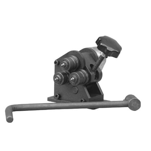 Manual Rolling Machine Three Roll Gear Bending Tools Hand-Cranking Pipe Bender