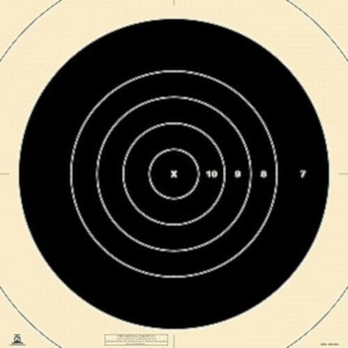 (12 PACK) MR-63C Official NRA 300 Yard High Power Rifle Target Centers 20" x 20"