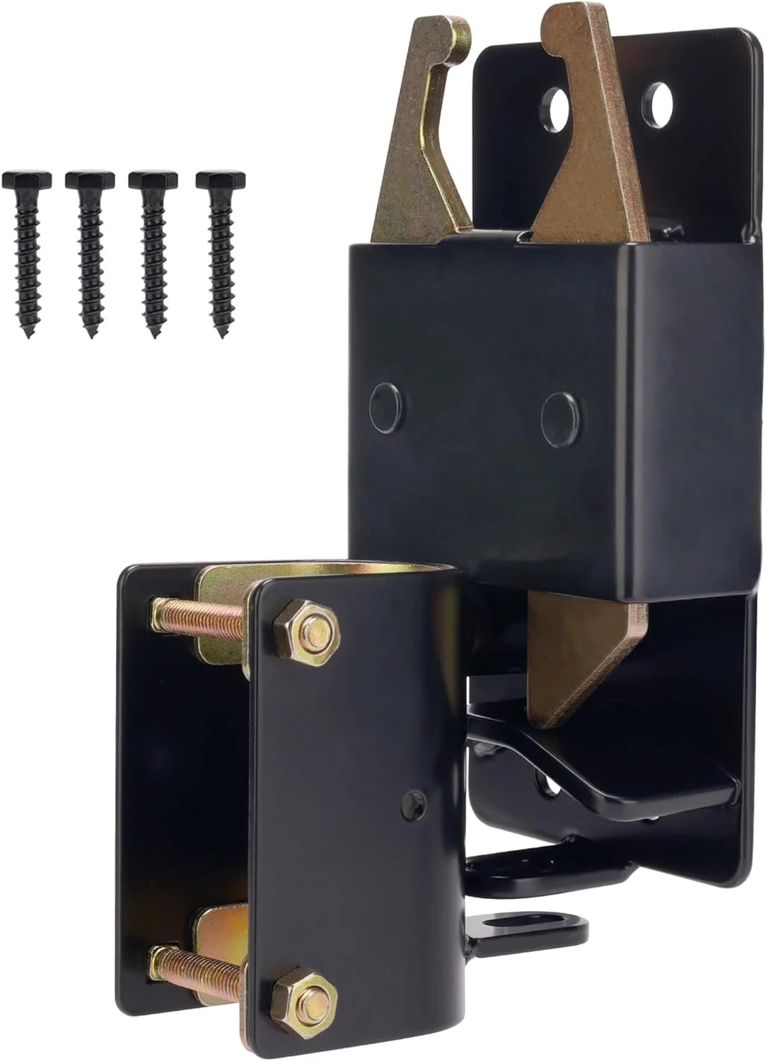 HILLMASTER Heavy Duty 2 Way Farm Gate Latch, Two Way Fence Gate Latch for Metal