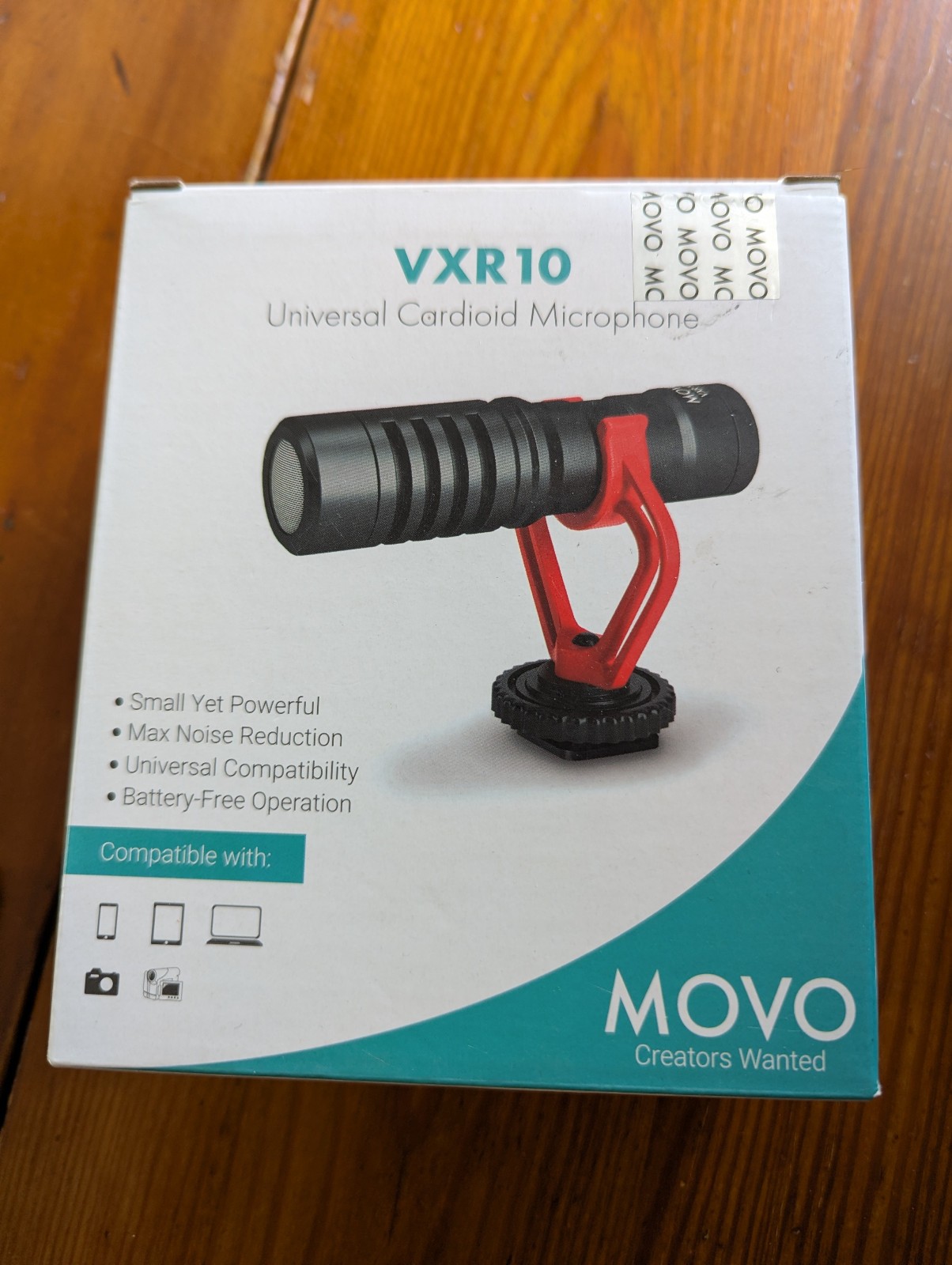Movo VXR10 Super Cardioid Microphone - Open Box