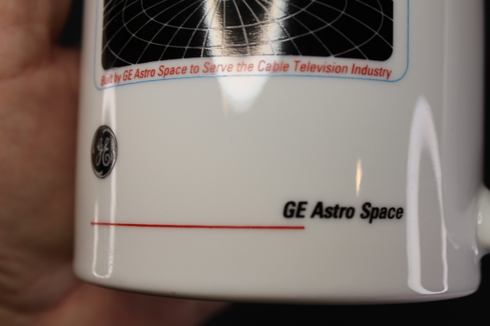 GE Astro Space Communications Satellite C3 C4 / C3C4 Cup Coffee Mug NICE
