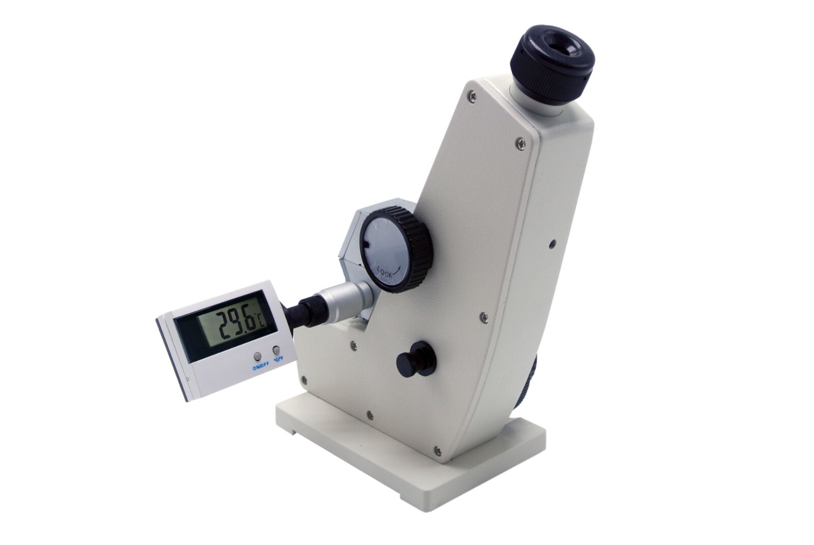 Abbe Refractometer Monocular Abbe Refractometer Temperature Digital Display