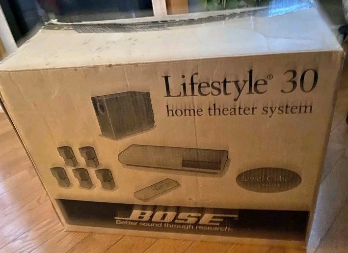 BOSE LIFESTYLE 30 HOME THEATER SYSTEM