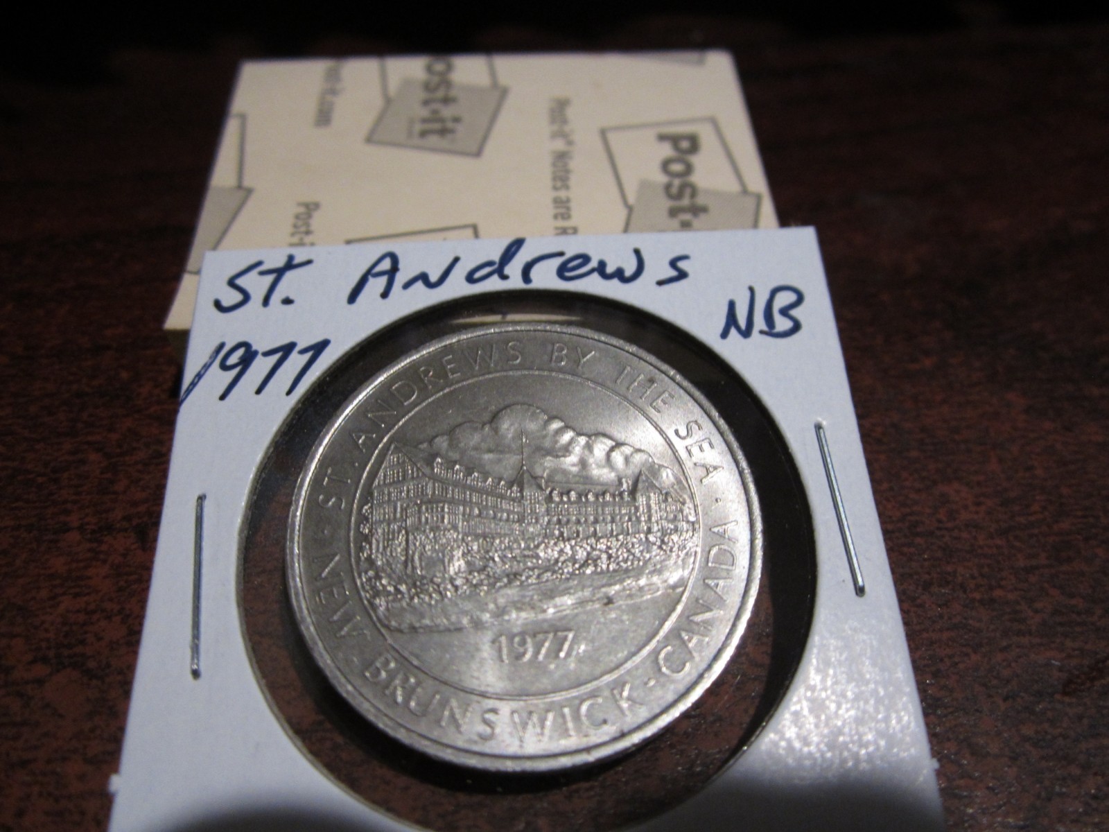 1977 - St. Andrews, NB - Canada Commemorative Trade Dollar