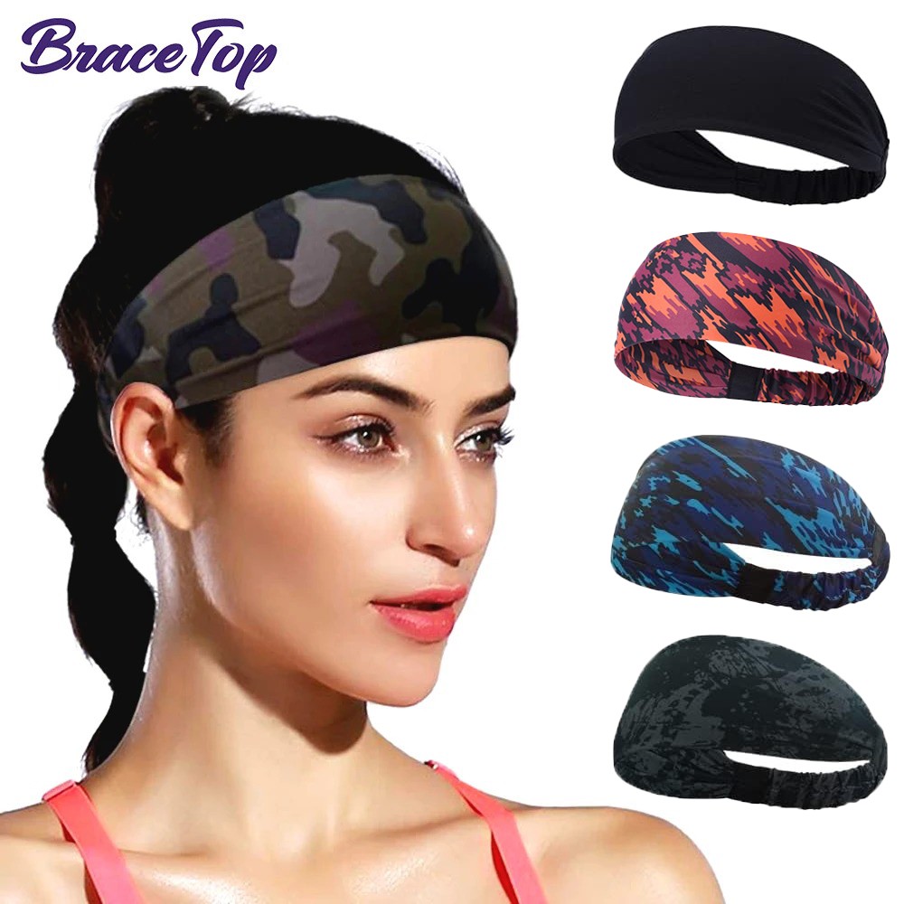 Running Sport Headband for Cycling Yoga Fitness Workout Stretchy Unisex Hairband