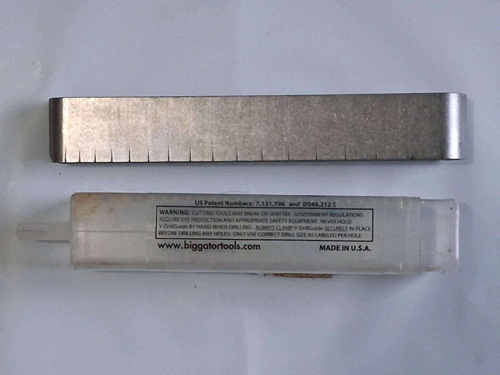 Big Gator Tools V-DrillGuide Standard Size Portable Drilling Guide