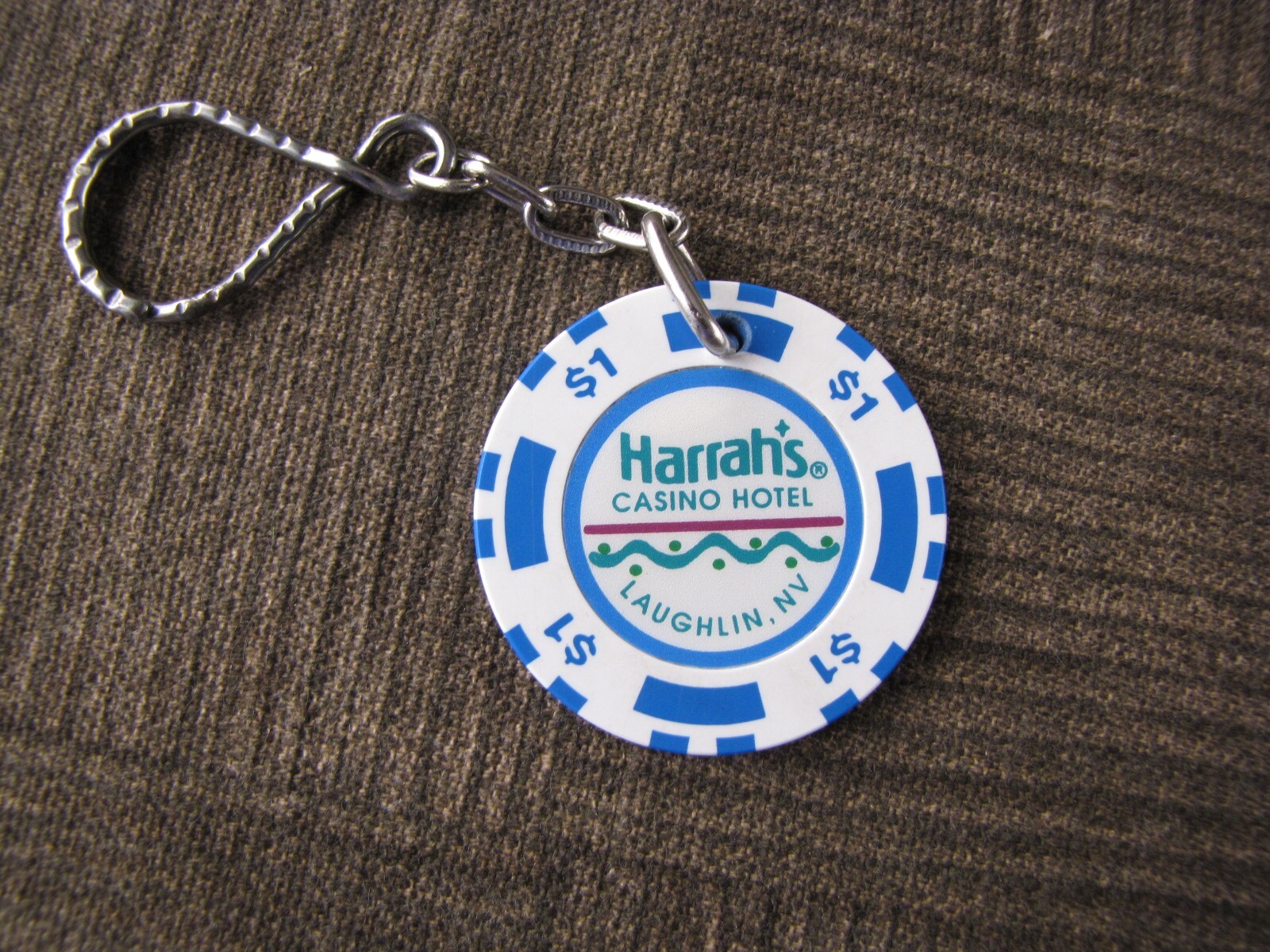 Harrah's Casino Hotel - Laughlin Nevada   -  Keychain / Key Fob Chip