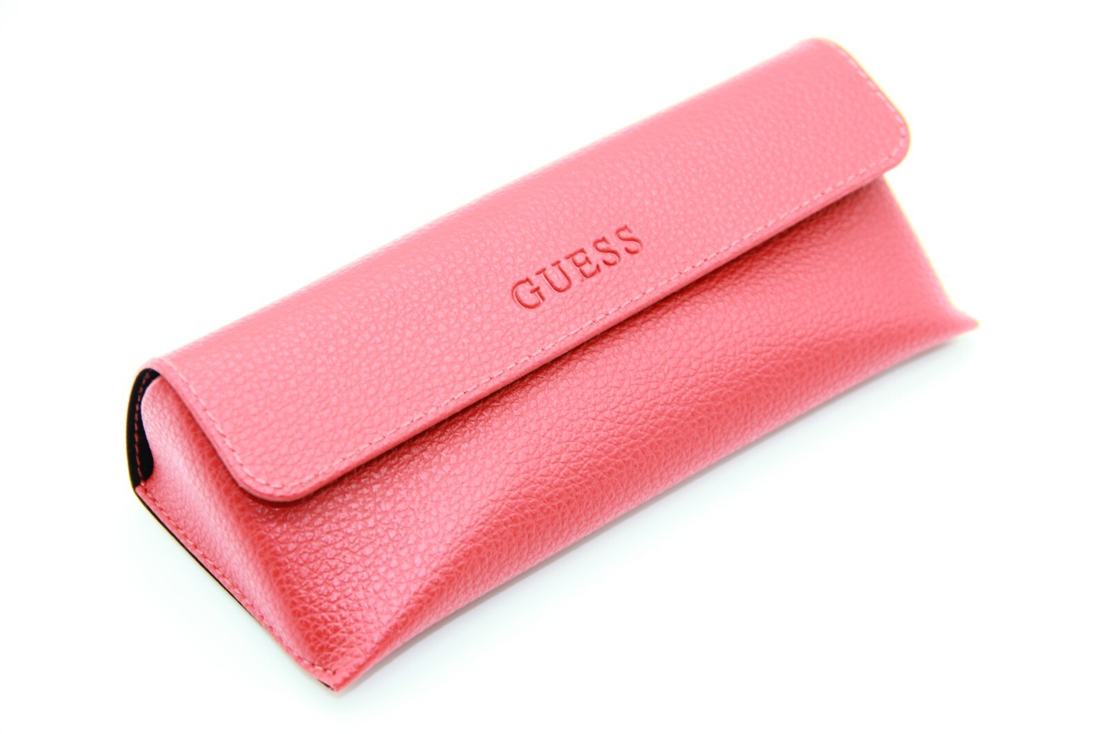 NEW GUESS RED AUTHENTIC EYEWEAR EYEGLASSES GLASSES CASE ONLY