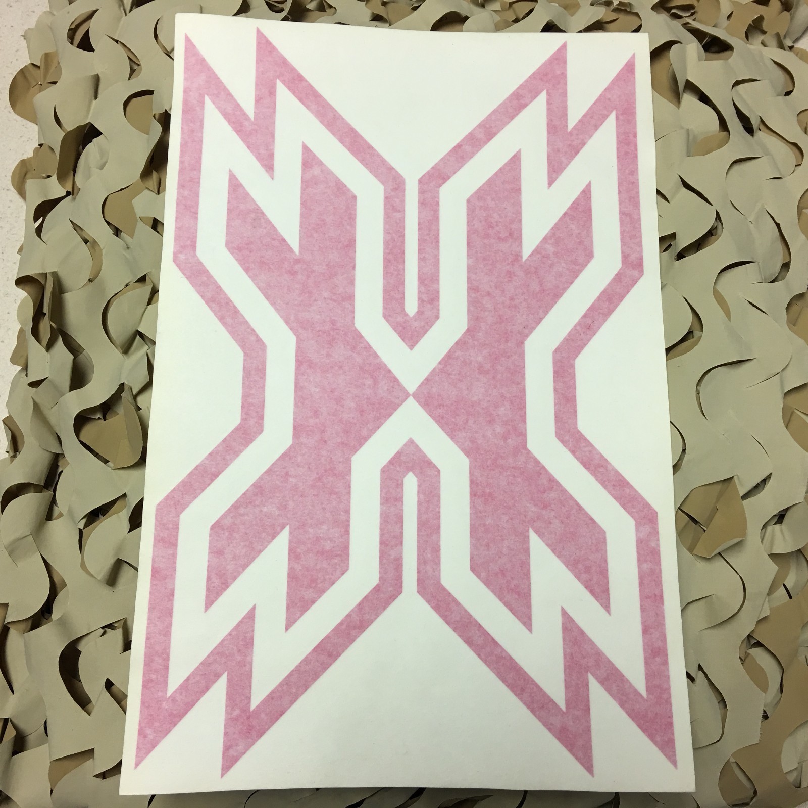 NEW HK Army Icon Car Sticker - Pink