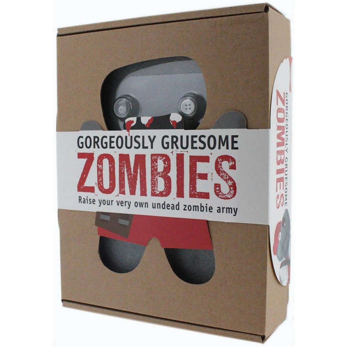Gorgeously Gruesome Zombies Make Your Own Felt Zombies Kids Craft Kit New