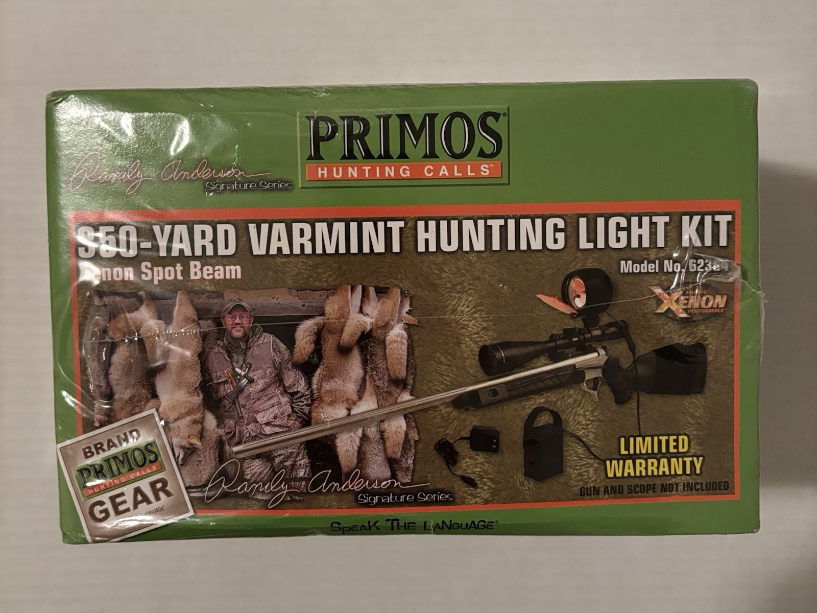 Primos 350 Yard Varmint hunting Light Kit Xenon Spot Beam Model # 62364 New