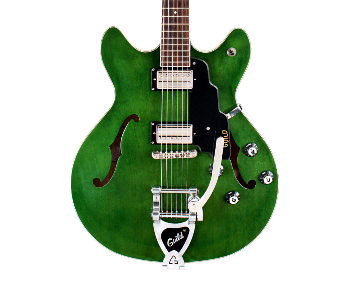 Guild Starfire I Double-Cut Semi-Hollow Guitar w/GVT - Emerald Green