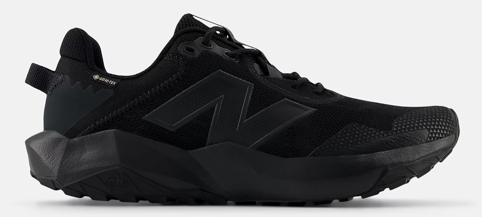 New Balance Dynasoft Nitrel v6 Gore-Tex GTX Trail Black SZ 10-11 Men's MTNTRGB6