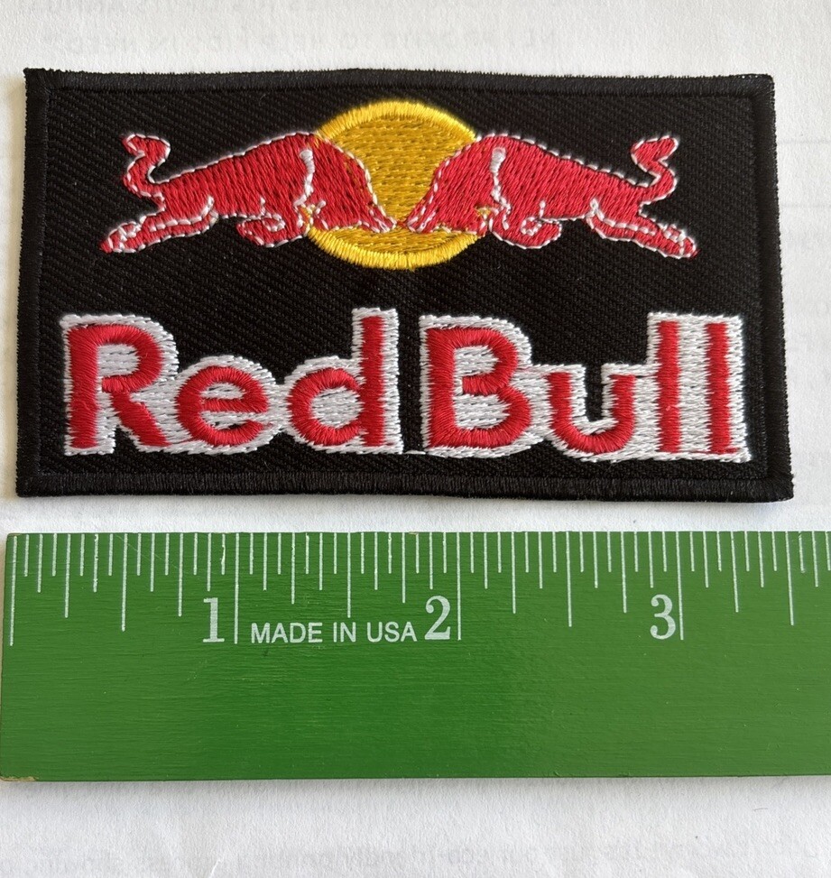 Red Bull iron On Patch