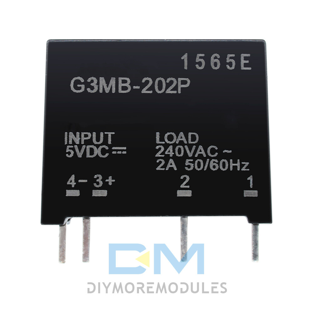 1/2/5/10PCS 5V/12V/24V G3MB-202P DC-AC PCB SSR Solid State Relay Module