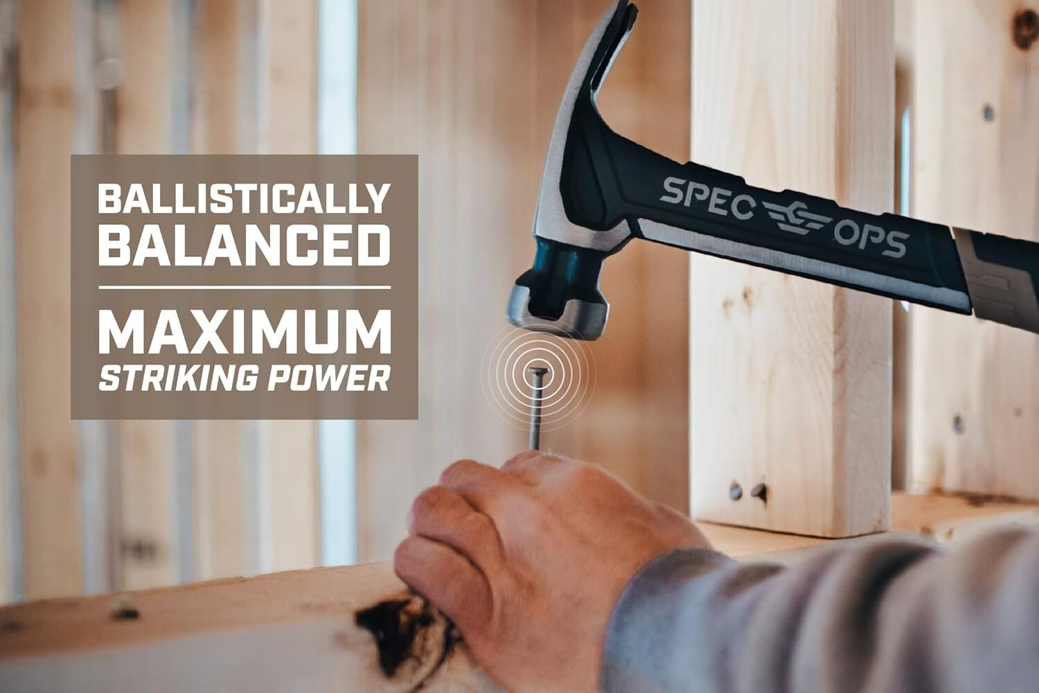 Durable Alloy Steel Framing Hammer - 25% Lighter, Precision Controlled Swing