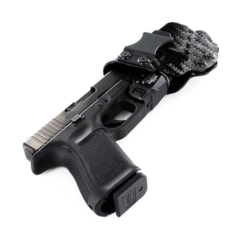 Walther - IWB Tactical Holster - Streamlight TLR-7/7A/7X - Black Carbon Fiber