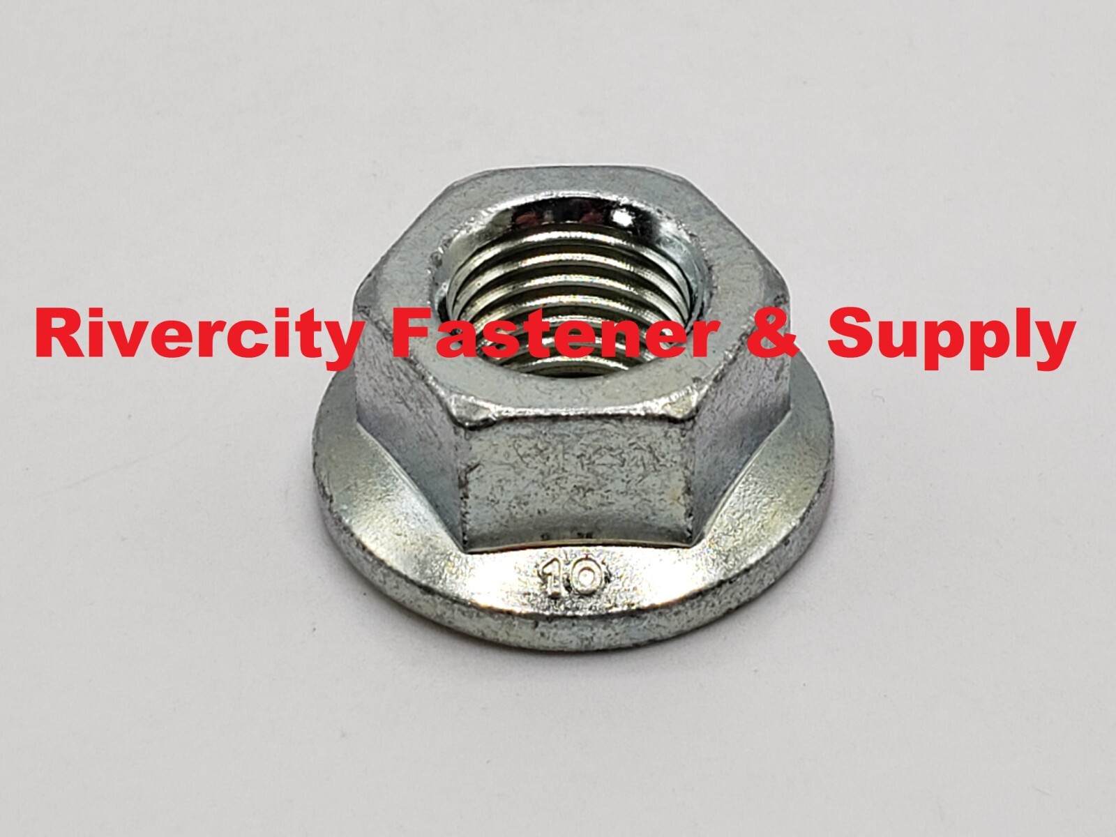 (1) M14x1.5 Metric FINE Thread Flange Hex Nut 14mm x 1.5 DIN 6923 Nuts M14-1.5