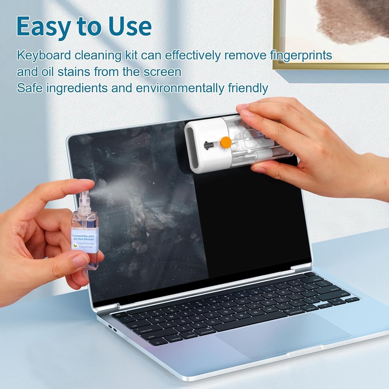 Keyboard Cleaning Kit Computer Phone Screen Cleaner Tool Electronics Maintenance