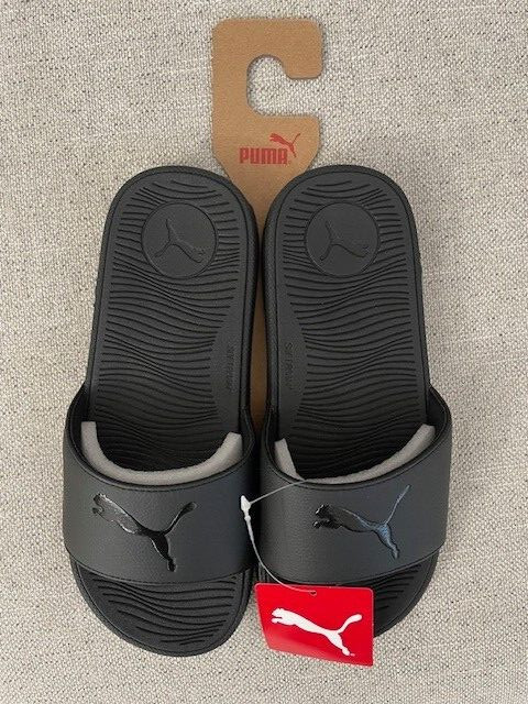 Brand New Puma Cool Cat 2.0 Woman's Sport Slide Black/Black Size 8