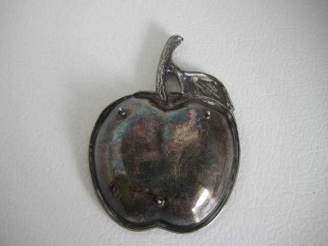 Seba Silverplate Apple Bon Bon Dish England