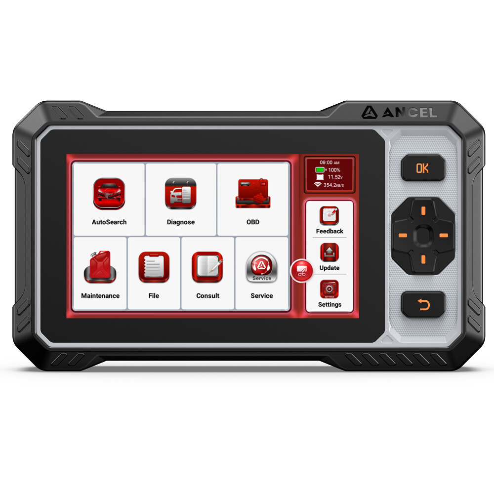 FX6100 Car Scanner OBD2 Bidirectional All Systems Diagnostic Tool FCA AutoAuth