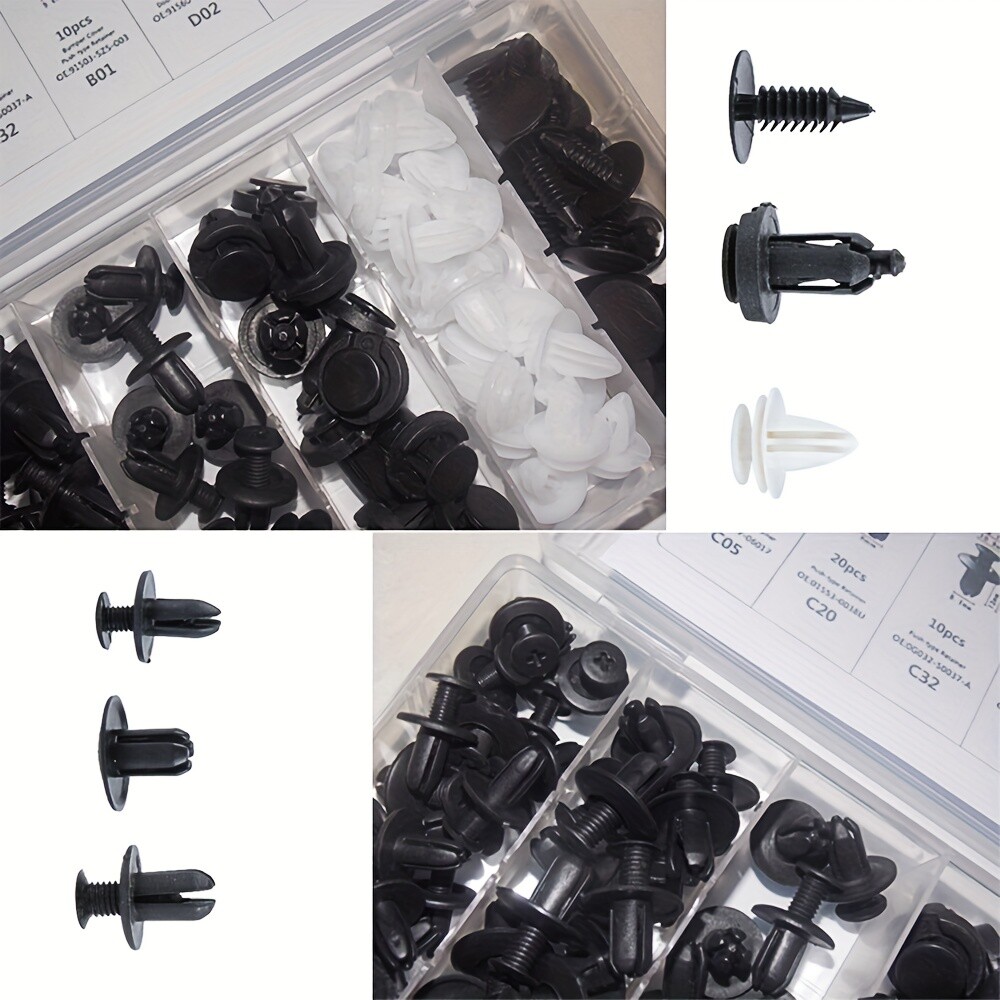 For Dodge RAM Fixing Fastener Kit Bumper Fender Liner Push Retainer Clips 100XUS