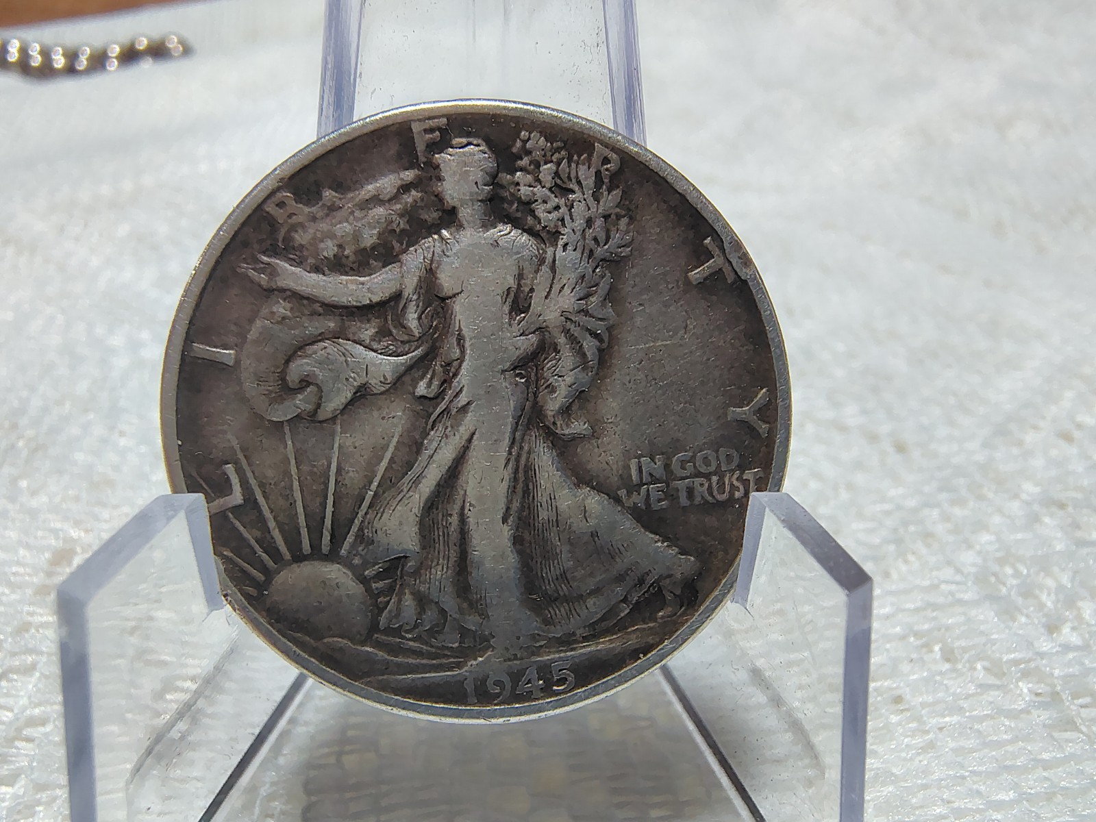 1945  Walking Liberty Half Dollar