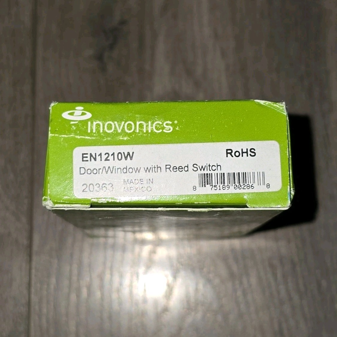 Inovonics EN1210W Door/Window with Reed Switch Green MPN EN1210W Reed Switch