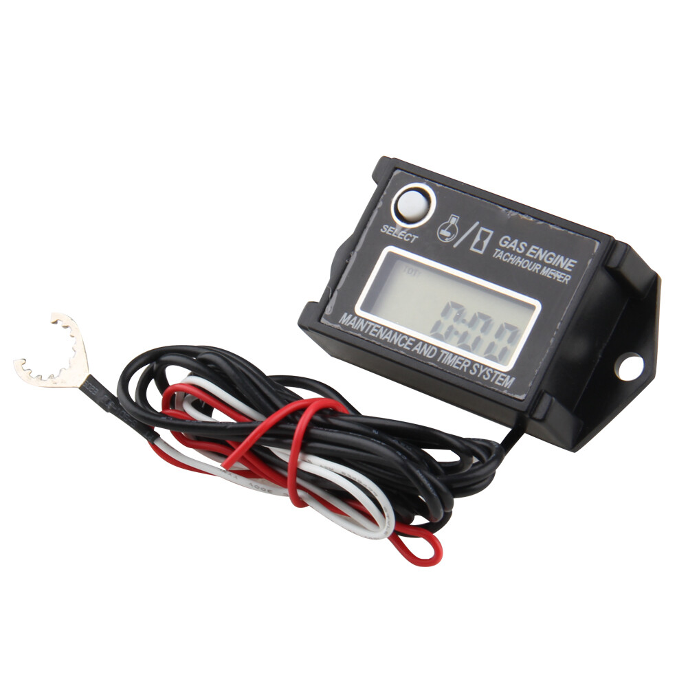 Digital Tachometer Hour Meter for Honda Civic 2 & 4 Stroke Engine lawnmower ATV