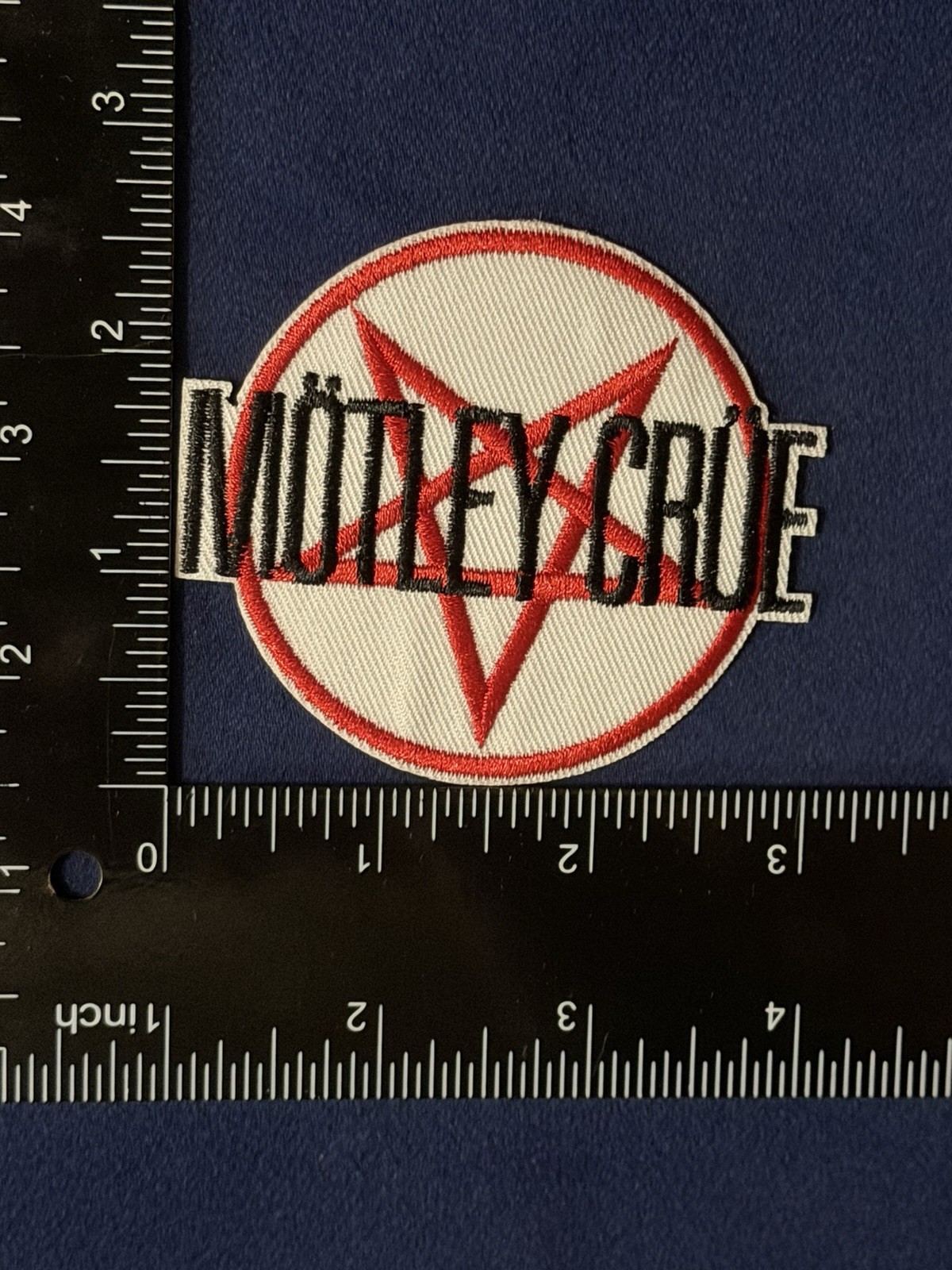 MOTLEY CRUE Heavy Metal Rock Band - NEW Embroidered Iron Sew On Patch